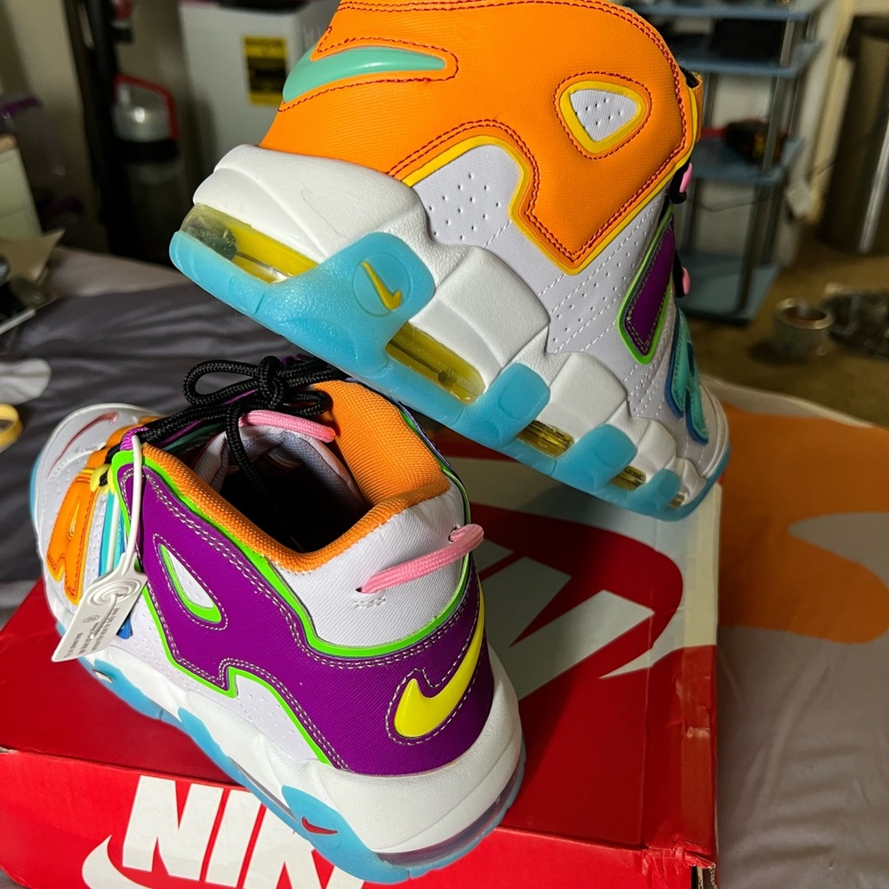 Nike jordan Air 96 limited edition size 10 . White , orange , blue , purple. - Picture 12 of 12